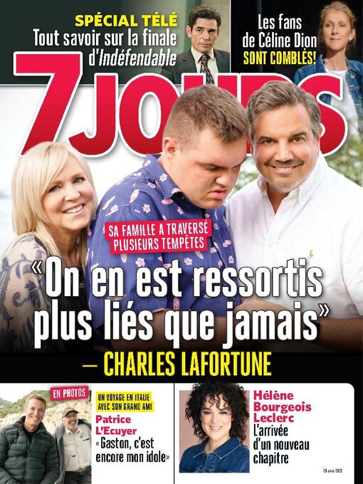 Détails du titre pour 7 Jours par TVA Publications Inc. - Disponible